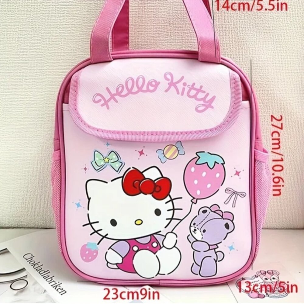 HELLO KITTY  Insulated Lunch Bag Pink NEW